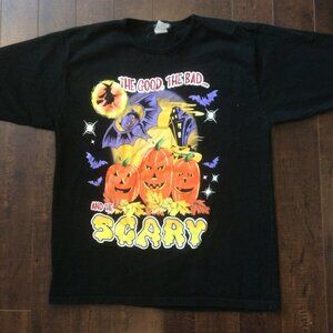 Costume Decal Tee Fall Thanksgiving T-Shirt Jack O Lantern Pumpkin Clothing Home